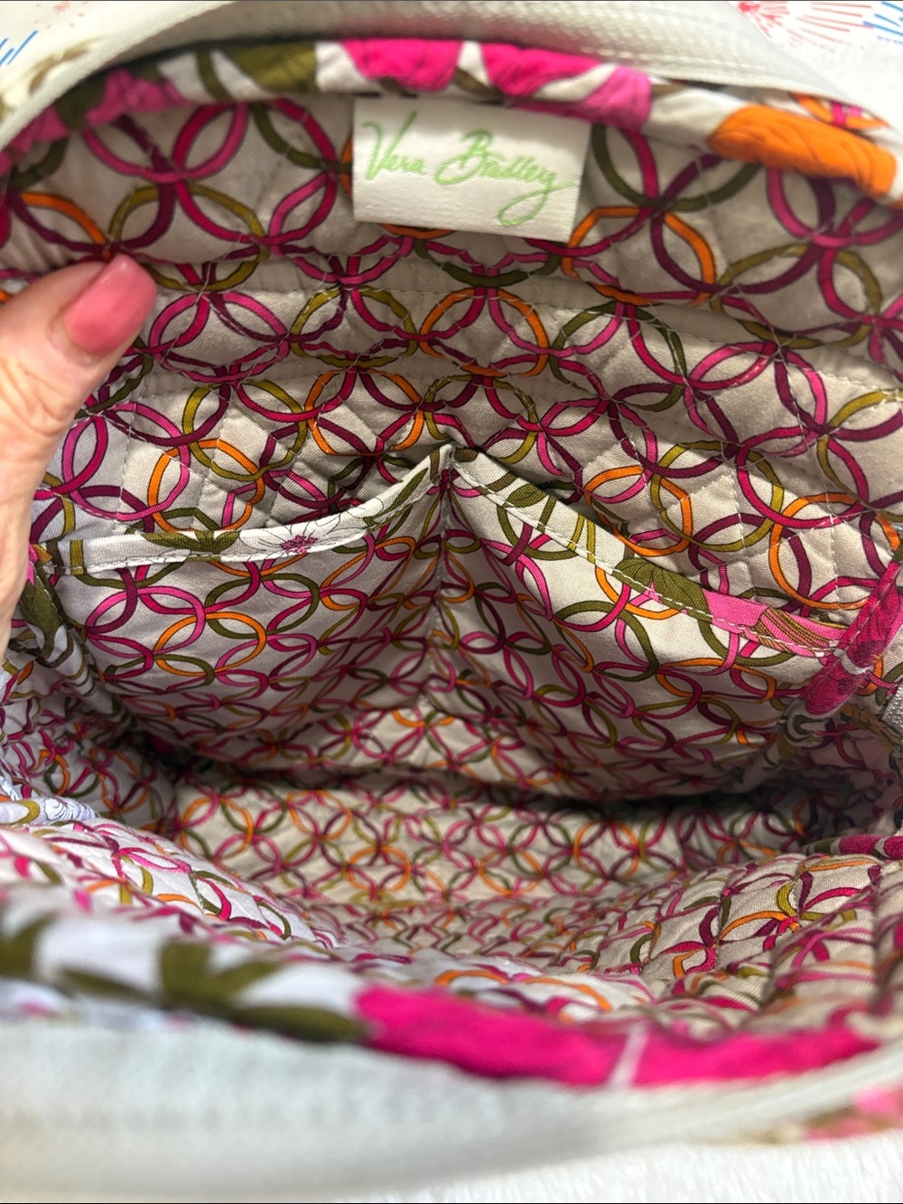 VERA BRADLEY MINI BACKPACK TEA GARDEN ( retired) - Picture 6 of 8